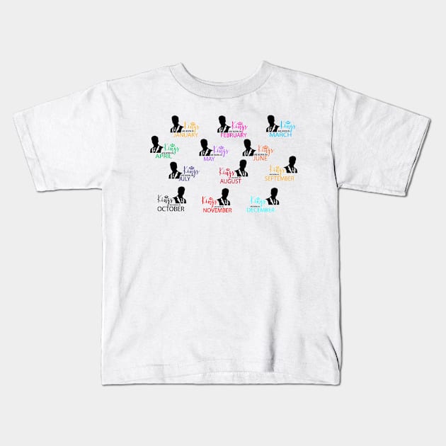 Wallpaper Kids T-Shirt by Creative Has